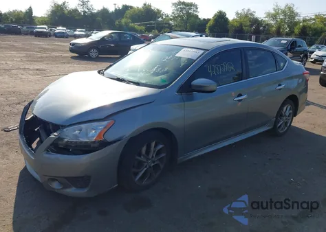 2013 Nissan Sentra Sr из США, поврежденный, VIN 3N1AB7AP7DL714674